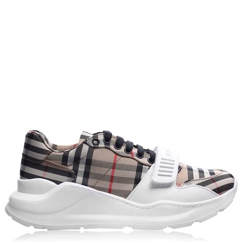 flannels burberry trainers mens|burberry sliders flannels.